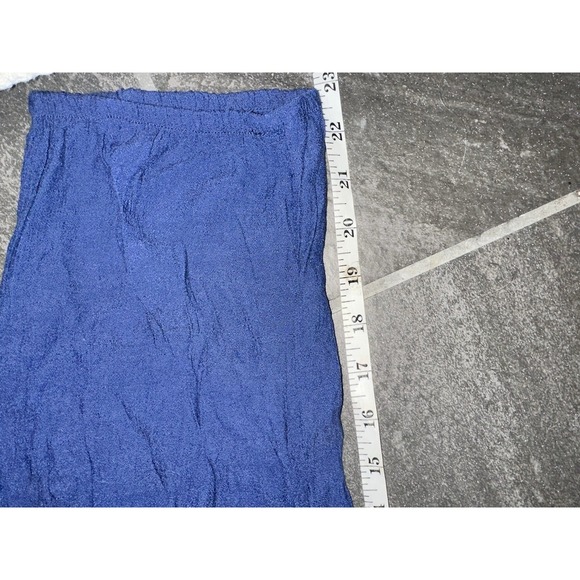 Toxik 3 NOS Women's Casual V-Neck Ruffle Romper Jumper Size Medium Navy - Picture 6 of 8